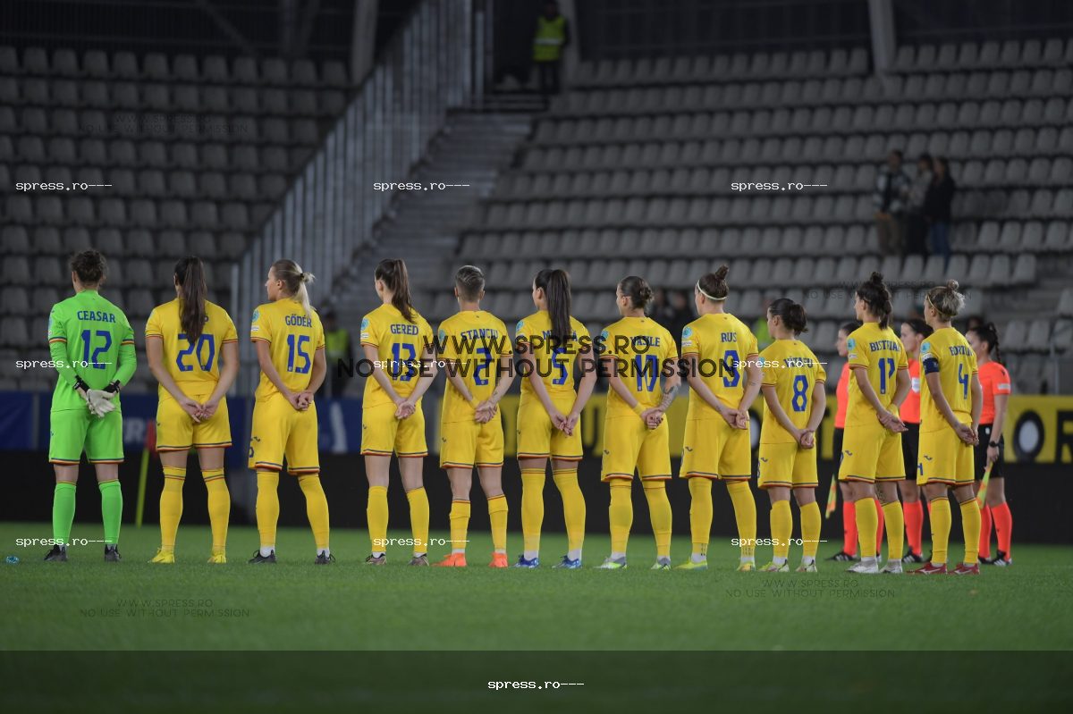 meciul de fotbal dintre Romania si Slovacia din 27.10.2023, contand pentru Women's Uefa Nations League, Bucuresti, Romania — dinamo bucuureesti vs partizan bilgrad — 02 Jan 2012 — arena doi